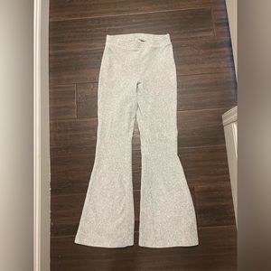 Aerie Groove-On Velour High Waisted Flare Pant
